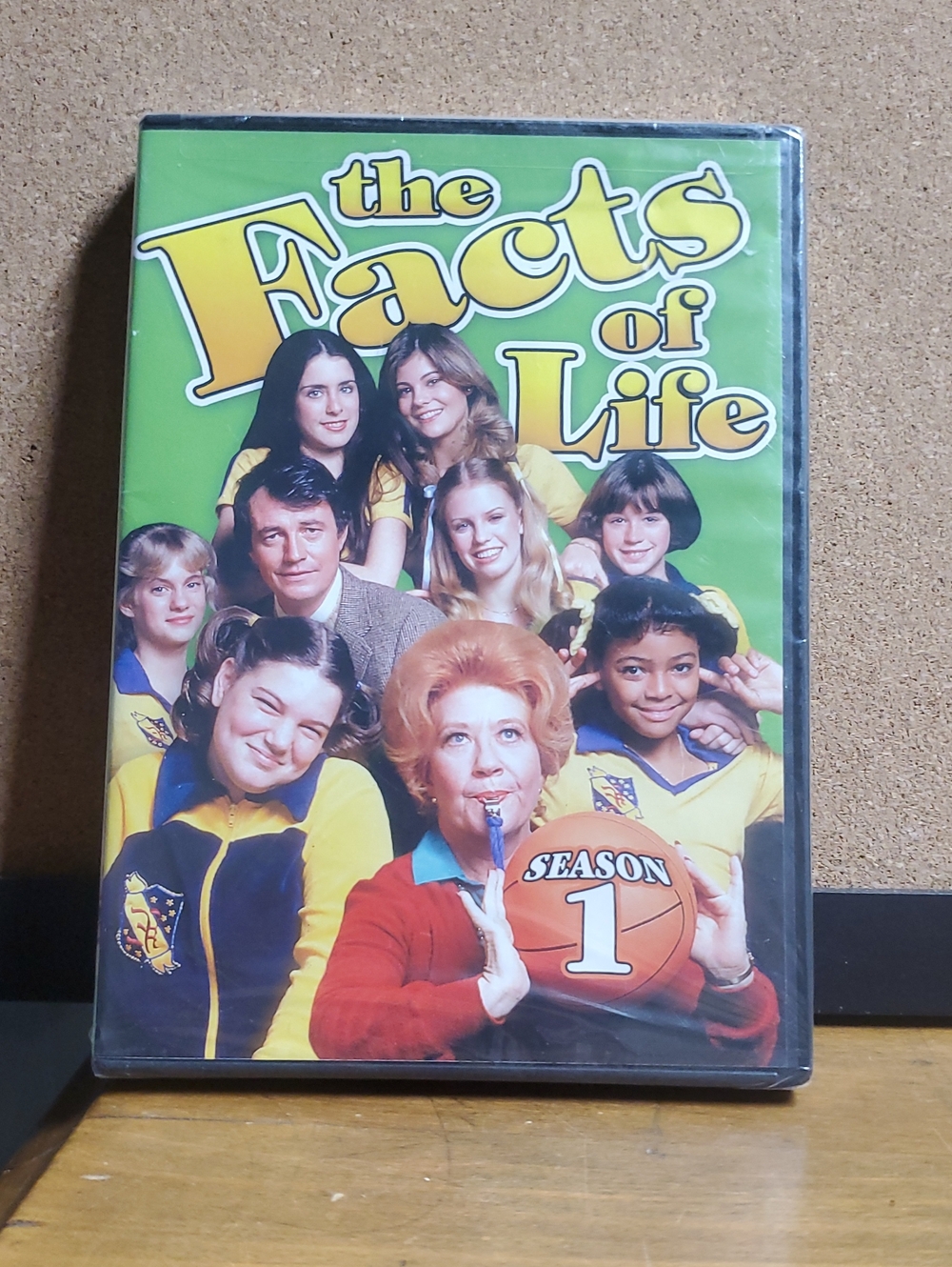 The Facts of Life Season 1 DVD - Green Cover